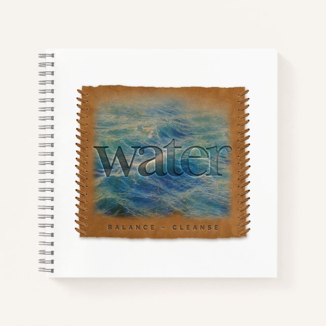 Four Elements - Water - Journal (Front)