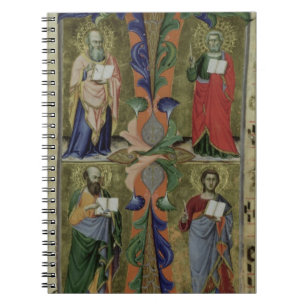 Four Evangelists, 14th century (vellum) Notebook