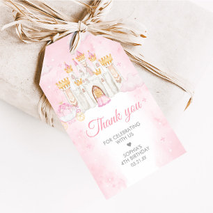 Four Ever a Princess Birthday Party Favor Tags