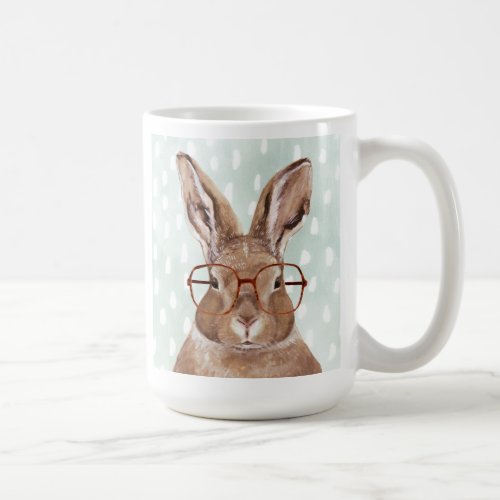 Four_Eyed Forester  Bunny Rabbit Coffee Mug