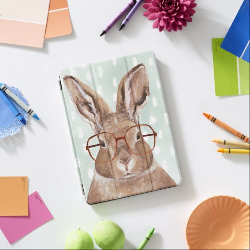 Four_Eyed Forester  Bunny Rabbit iPad Air Cover