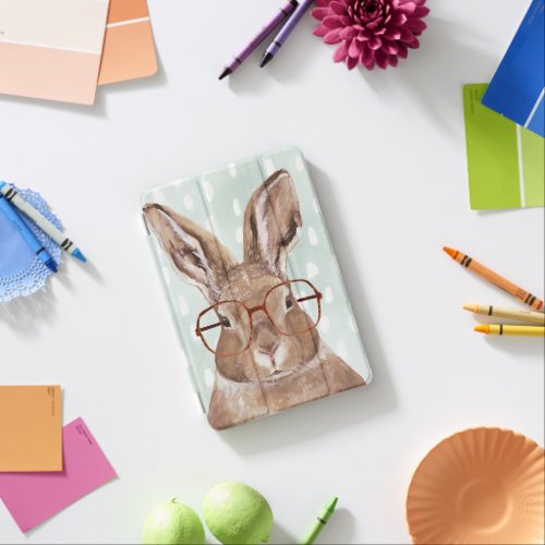 Four_Eyed Forester  Bunny Rabbit iPad Mini Cover
