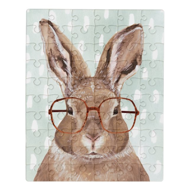 Four-Eyed Forester | Bunny Rabbit Jigsaw Puzzle (Puzzle Vertical)
