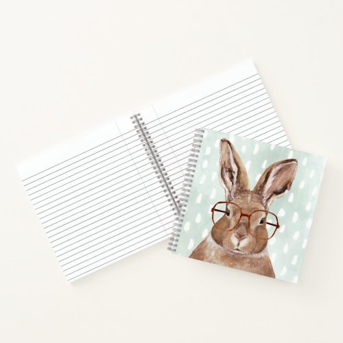 Four_Eyed Forester  Bunny Rabbit Notebook