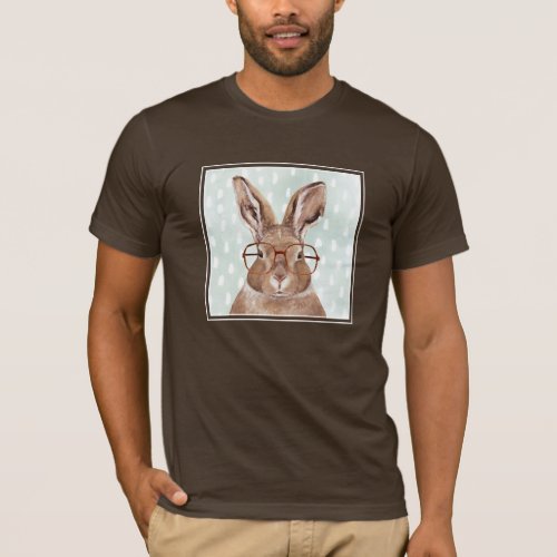 Four_Eyed Forester  Bunny Rabbit T_Shirt