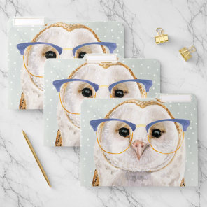 Four-Eyed Forester | Wise Owl File Folder