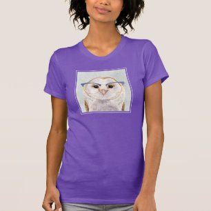 Four-Eyed Forester Wise Owl T-Shirt