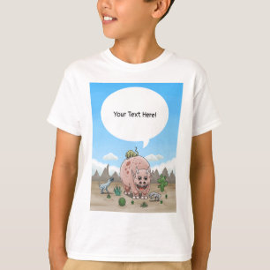 Four Fantasy Dinosaurs T-Shirt