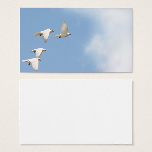 Four flying doves (Front & Back)