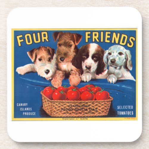 Four Friends Coaster