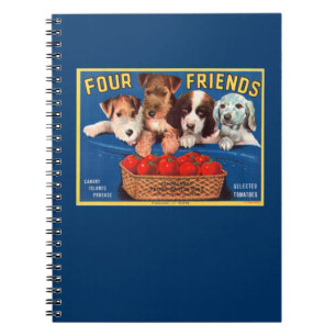Four Friends Notebook