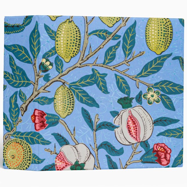 Four Fruit, William Morris 3 Ring Binder (Front/Spine)