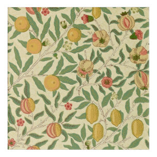 Four Fruit, William Morris Acrylic Print