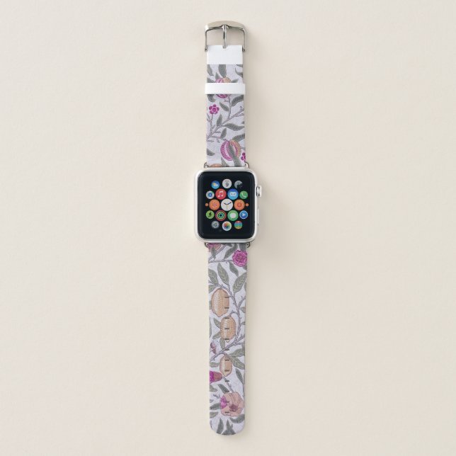 Four Fruit, William Morris Apple Watch Band (Front)