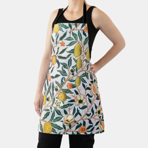 Four Fruit William Morris Apron