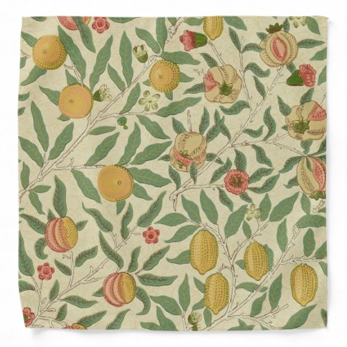 Four Fruit William Morris Bandana