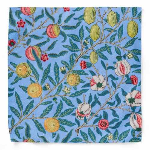 Four Fruit William Morris Bandana