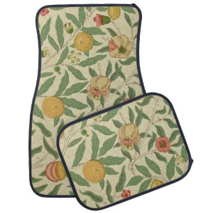 Four Fruit, William Morris Car Floor Mat
