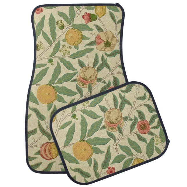 Four Fruit, William Morris Car Floor Mat (Set)