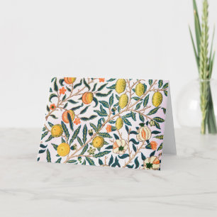 Four Fruit, William Morris Card