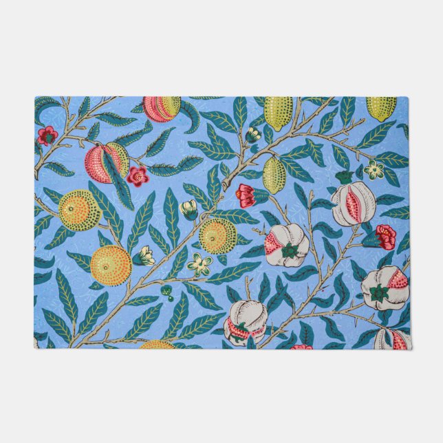 Four Fruit, William Morris Doormat (Front)
