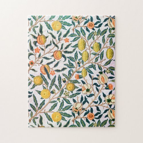 Four Fruit William Morris Jigsaw Puzzle