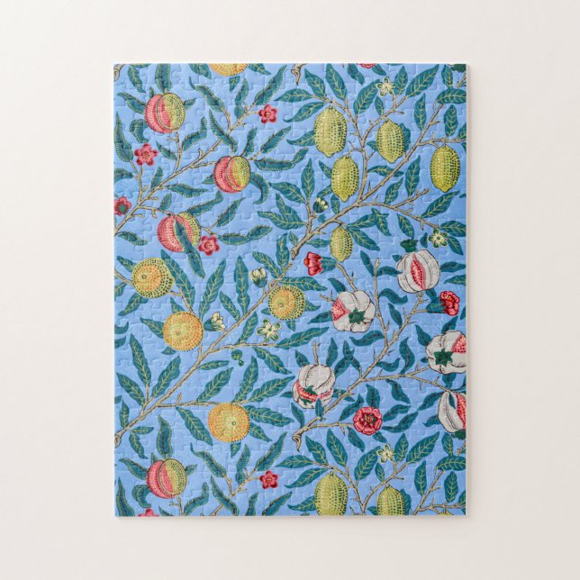 Four Fruit, William Morris Jigsaw Puzzle (Vertical)