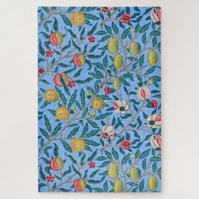 Four Fruit, William Morris Jigsaw Puzzle (Vertical)