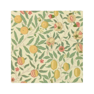 Four Fruit, William Morris Metal Print
