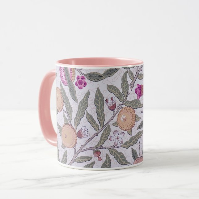 Four Fruit, William Morris Mug (Front Left)