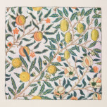 Four Fruit, William Morris Scarf<br><div class="desc">William Morris (24 March 1834 – 3 October 1896) was a British textile designer, poet, novelist, translator, and socialist activist associated with the British Arts and Crafts Movement. He was a major contributor to the revival of traditional British textile arts and methods of production. His literary contributions helped to establish...</div>