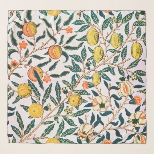 Four Fruit William Morris Scarf