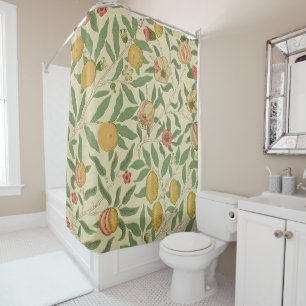 Four Fruit, William Morris Shower Curtain
