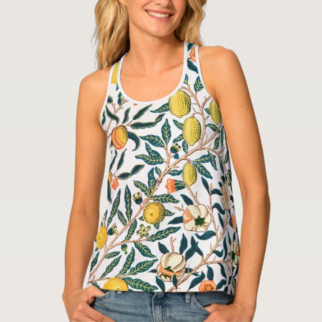 Four Fruit, William Morris Tank Top (Front)