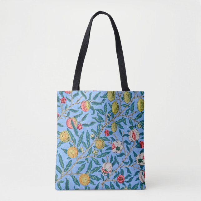 Four Fruit, William Morris Tote Bag (Front)