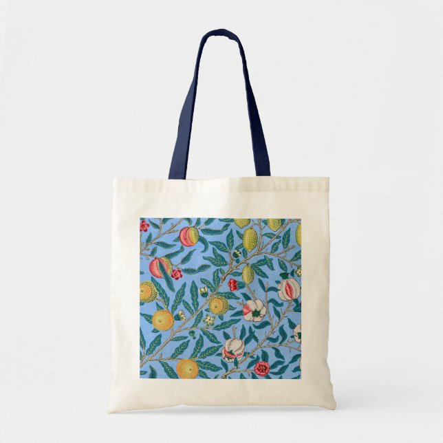 Four Fruit, William Morris Tote Bag (Front)