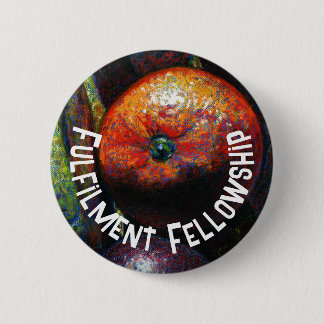 Four Fruits: Orange, Banana, Plum, Lychee Button