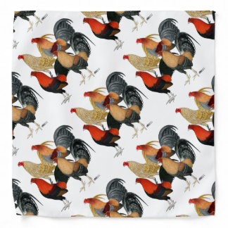 Four Gamecocks Bandana