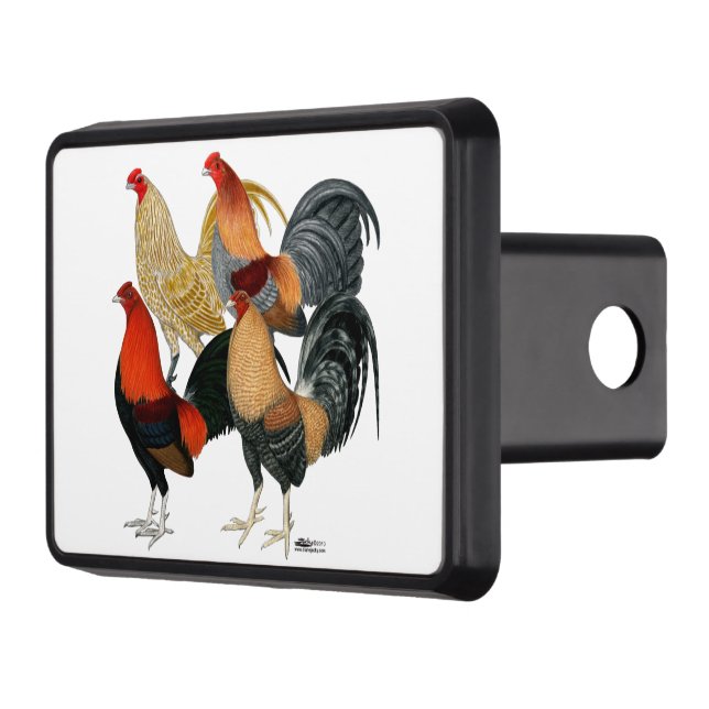 Four Gamecocks Hitch Cover (Left)