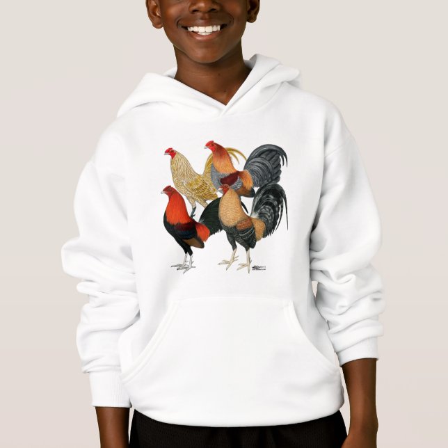 Four Gamecocks Hoodie (Front)