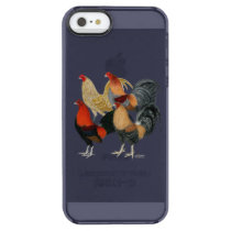Four Gamecocks Clear iPhone SE/5/5s Case