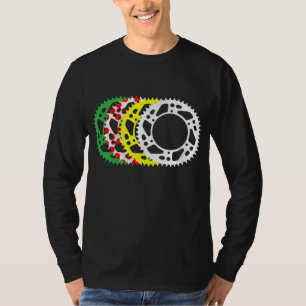 Four Gears Tour The France Cycling T-Shirt