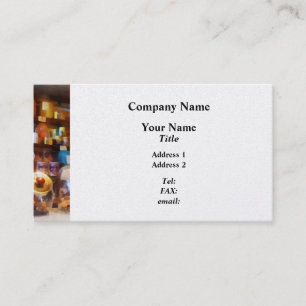 Four Glass Candy Jars Business Card