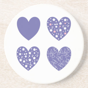 Four Hearts Coaster