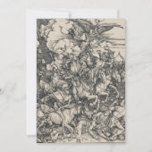 Four Horsemen of the Apocalypse by Durer (Front)