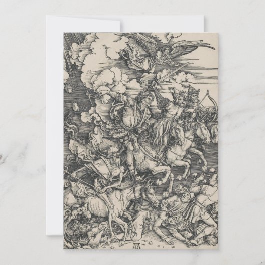 Four Horsemen of the Apocalypse by Durer (Front)
