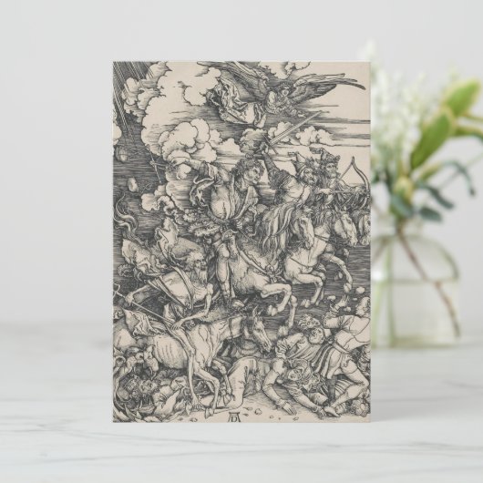 Four Horsemen of the Apocalypse by Durer (Standing Front)