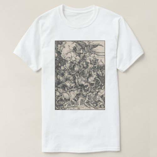 Four Horsemen of the Apocalypse by Durer T_Shirt