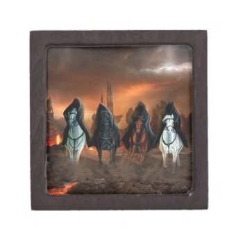 Four Horsemen Of The Apocalypse Gift Box by customvendetta at Zazzle
