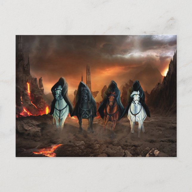 Four Horsemen Of The Apocalypse Postcard (Front)